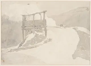 Lime Kiln, Cromer, by John Sell Cotman, 1800