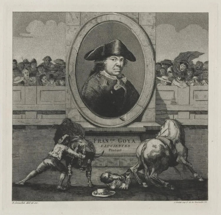 Bullfights: Frontispiece, detail