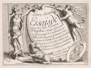 Goldsmith Design, by Pierre Bourdon, 1703