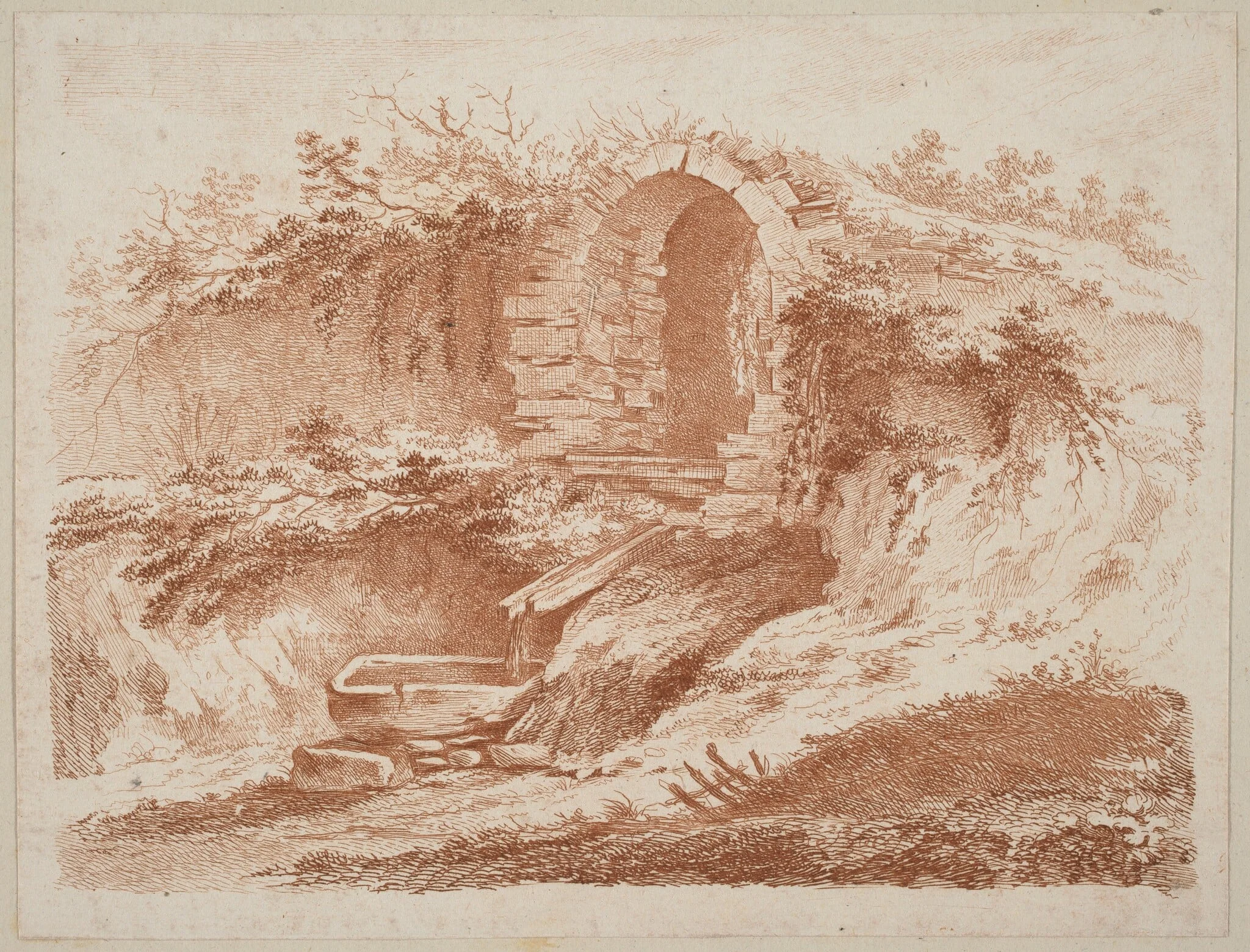 The Spring at l'Orsière, detail