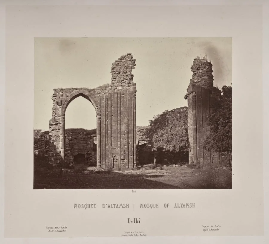Mosque of Altamsh, Delhi, detail