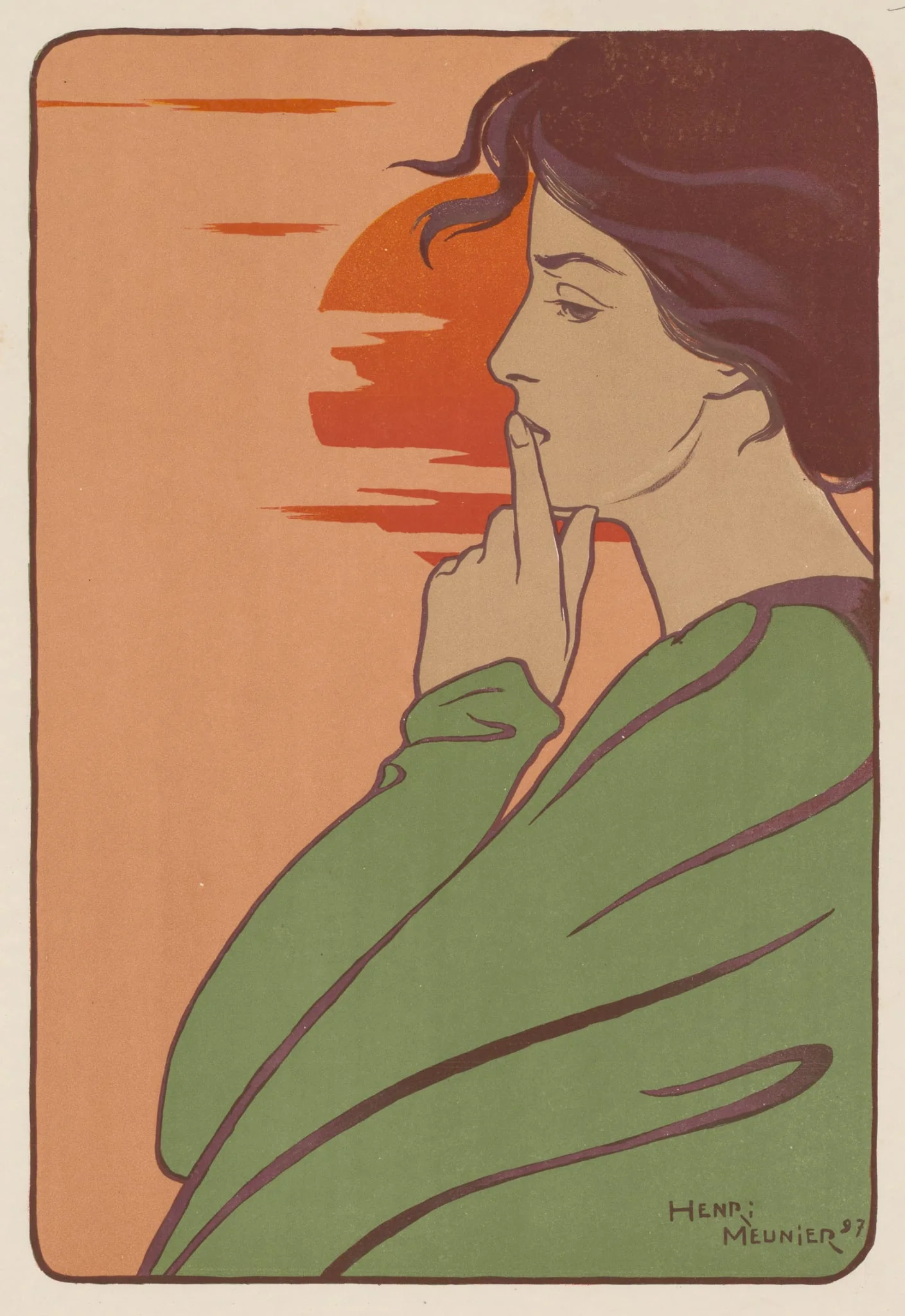 L'Heure du silence, detail