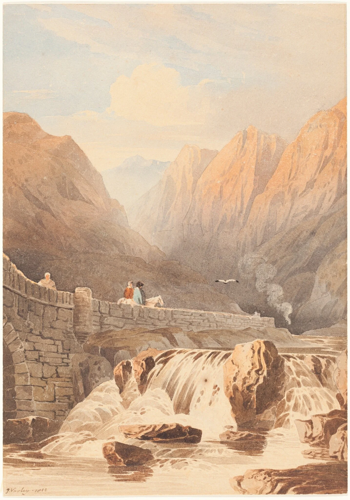 Pont Aberglaslyn, detail