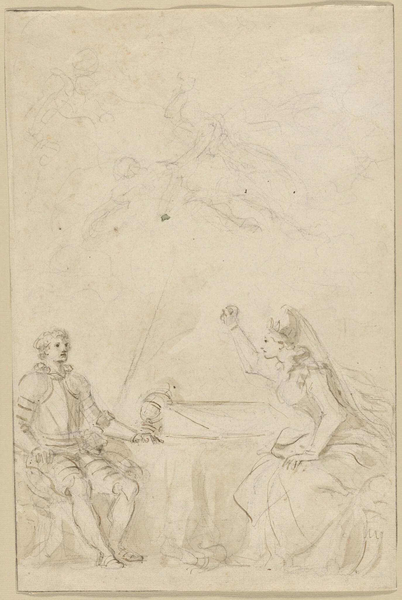 Olympia Tells Roland Her Sad Story, detail