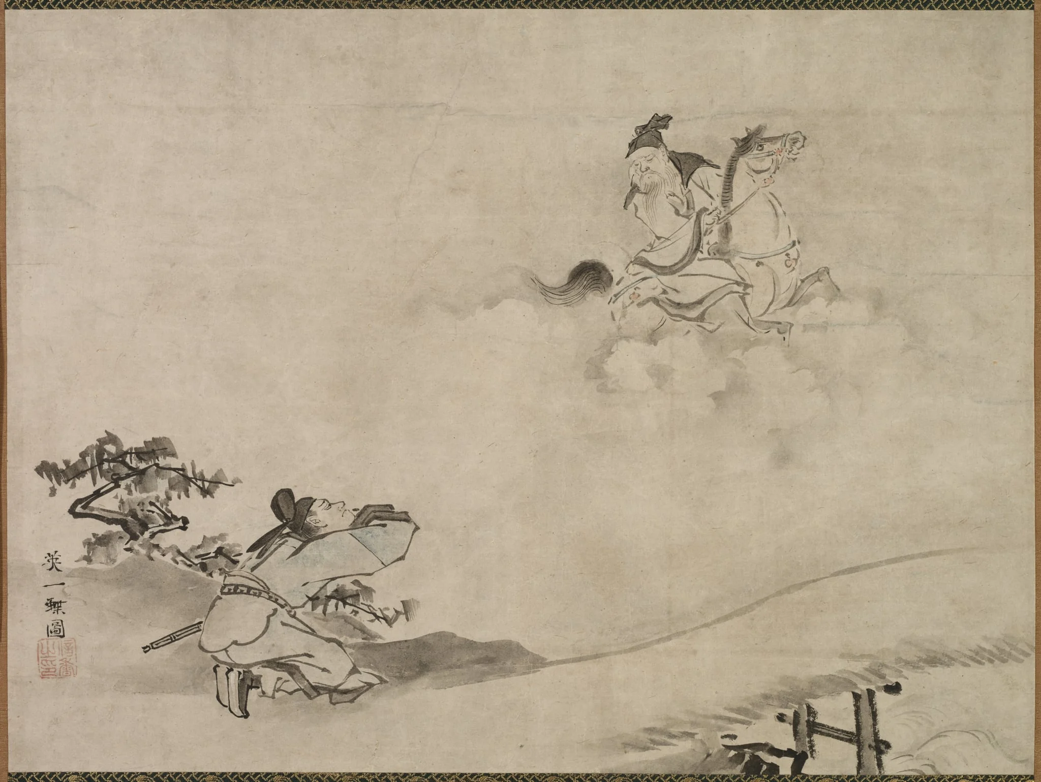Daoist Immortal, detail
