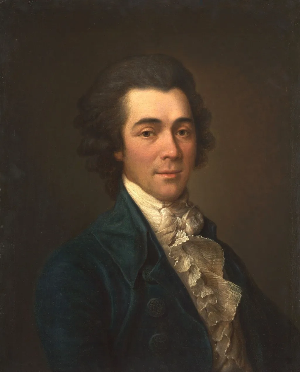Porträt des Nikolay Alexandrovich Lvov, by Dmitry Levitzky, oil, 1795
