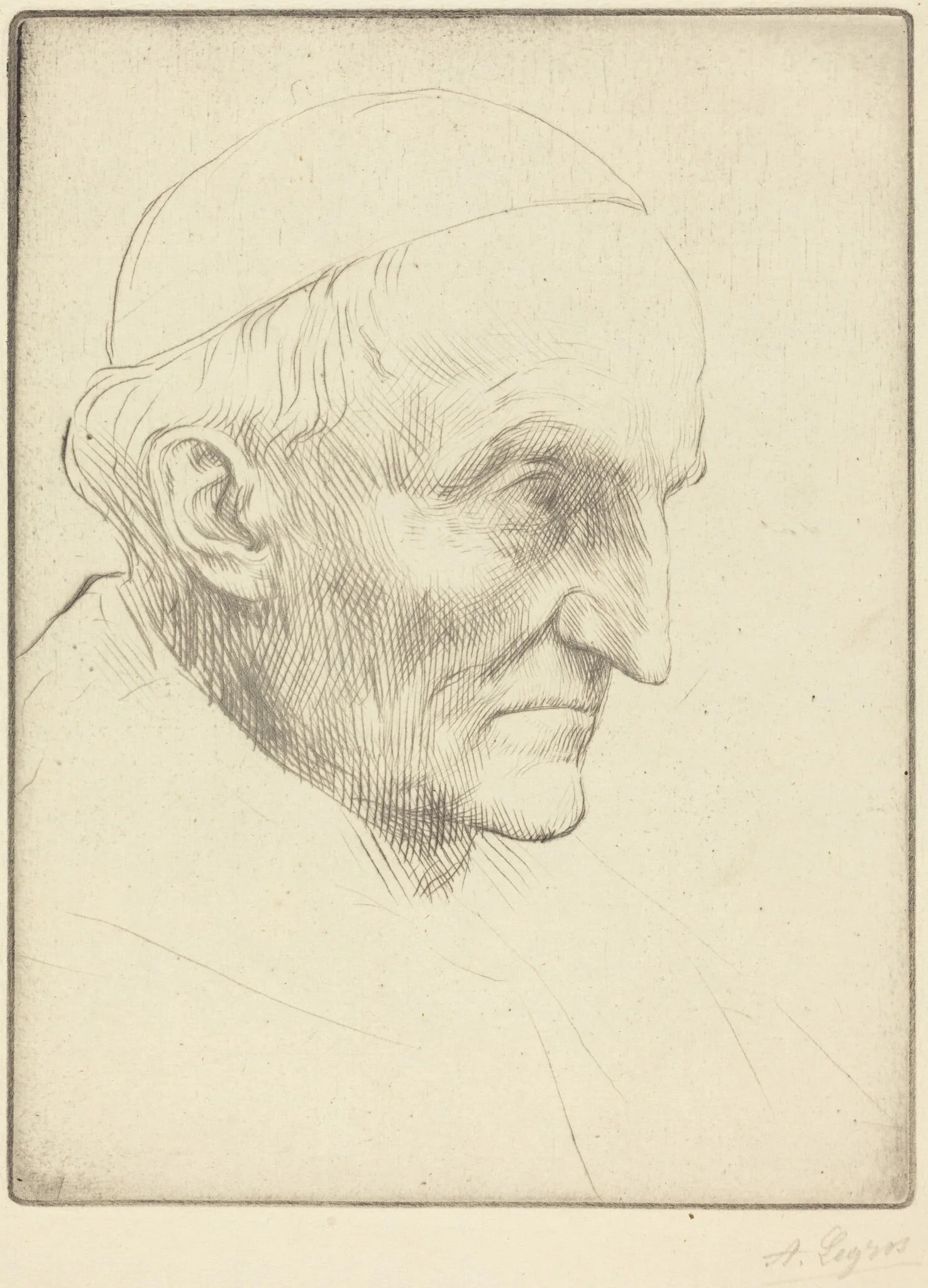Cardinal Manning, 3rd plate, detail