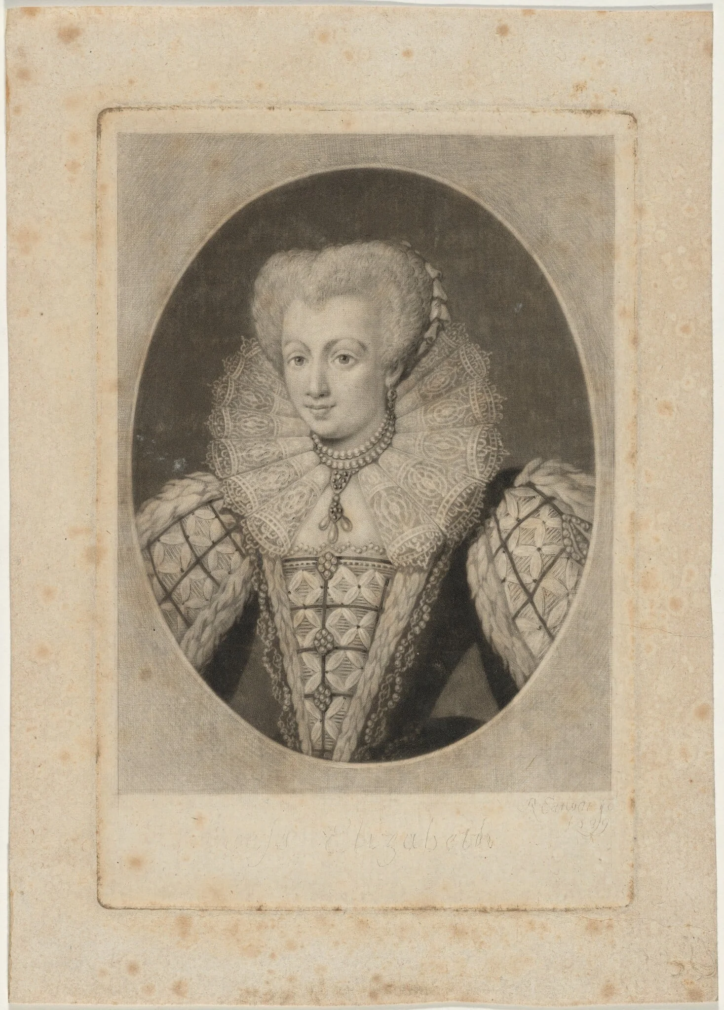 Princess Elizabeth, detail
