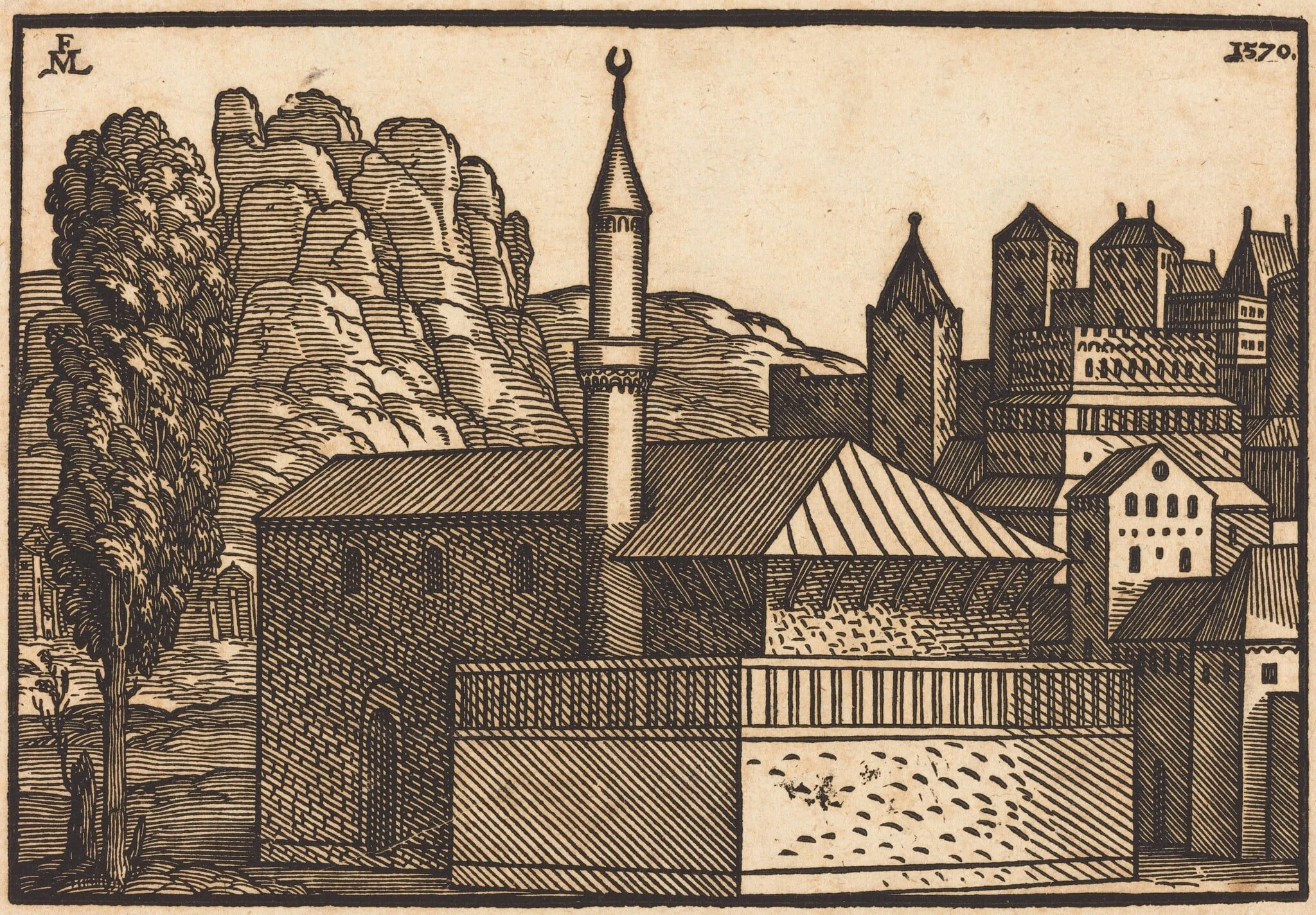 Turkish Town, detail