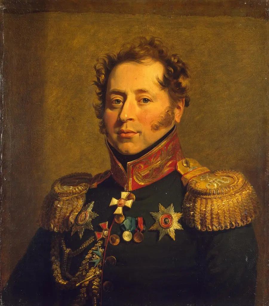 Portrait of Nikolai M. Borozdin (1777-1830), by George Dawe, oil, 1822