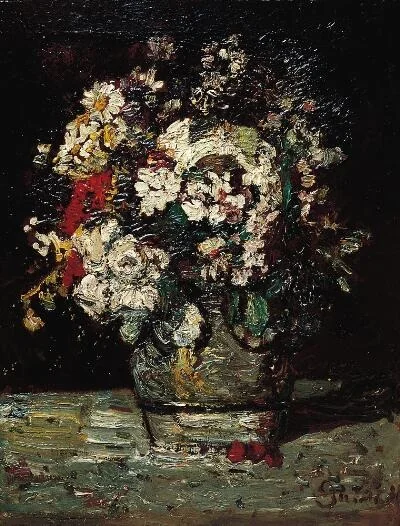 Fleurs, detail