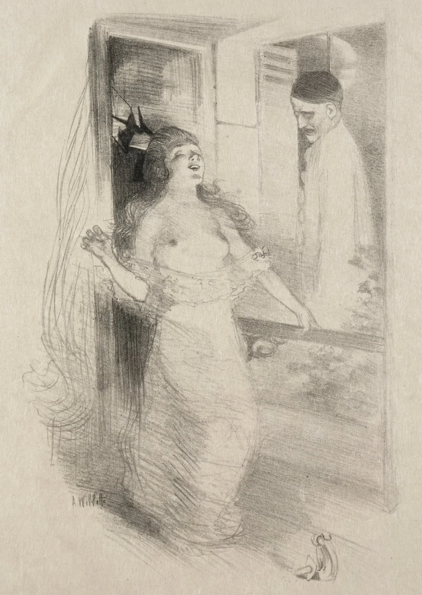 Pierrot, detail
