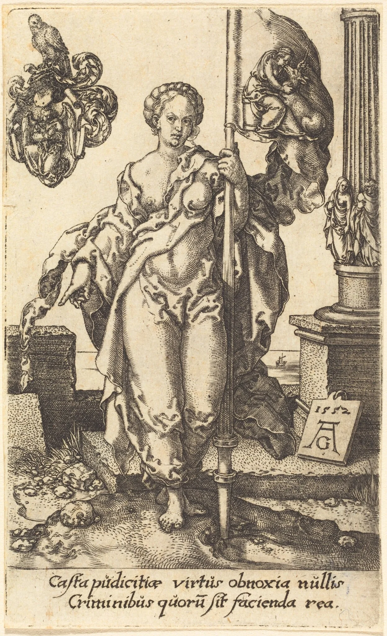 Chastity, detail