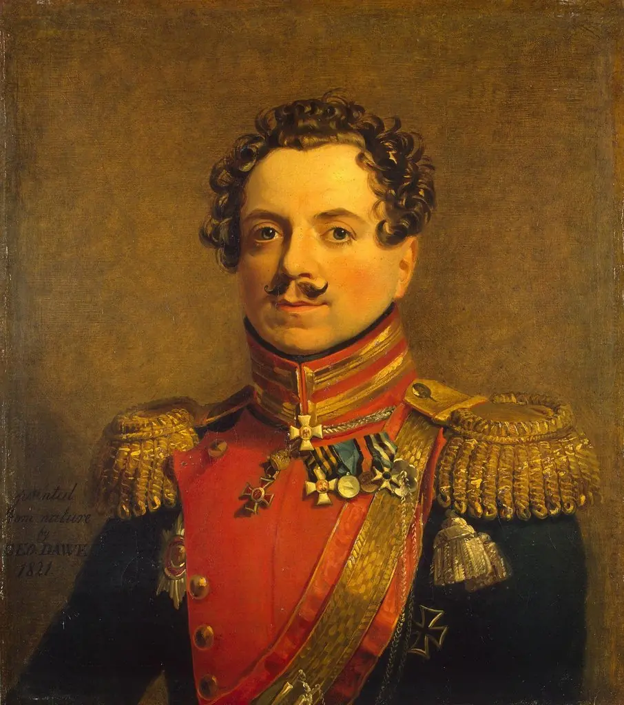 Portrait of Stepan S. Andreyevsky (1782-1842), by George Dawe, oil, 1821