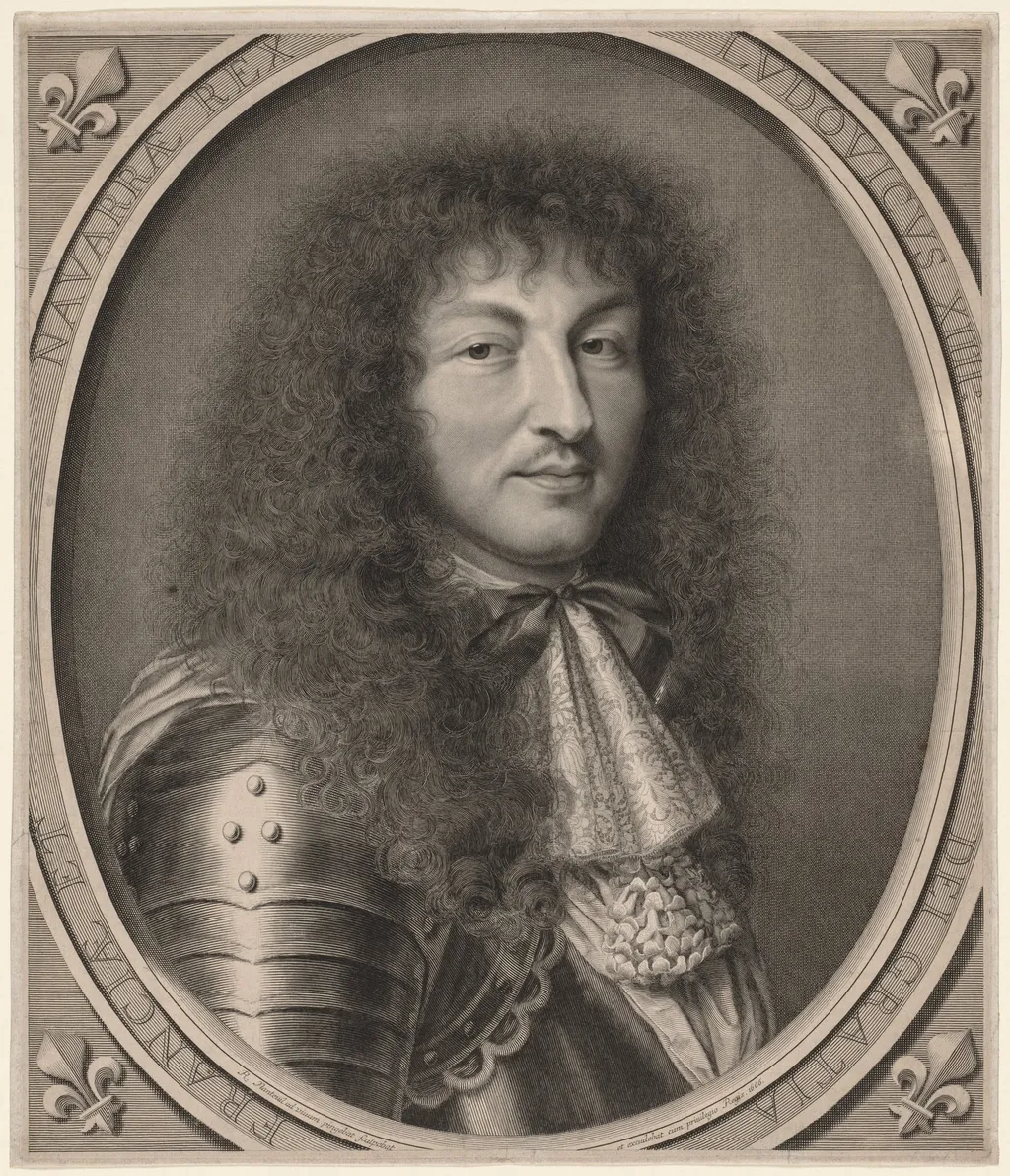 Louis XIV, by Robert Nanteuil, 1666
