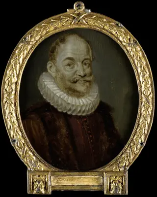 Portrait of Johannes Polyander à Kerckhoven, Professor of Theology in Leiden, by Arnoud van Halen, oil, 1716