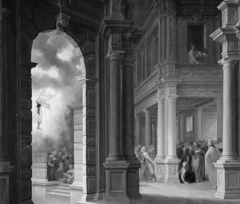 Christ Healing at the Pool of Bethesda, detail