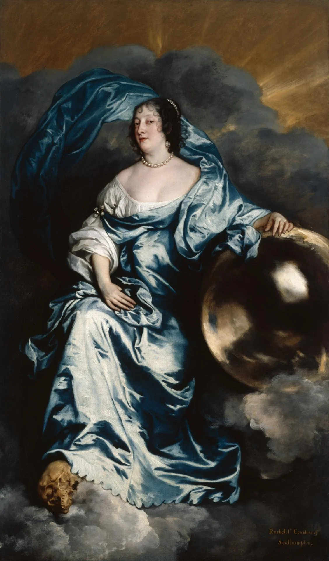 Rachel de Ruvigny, Countess of Southampton, detail