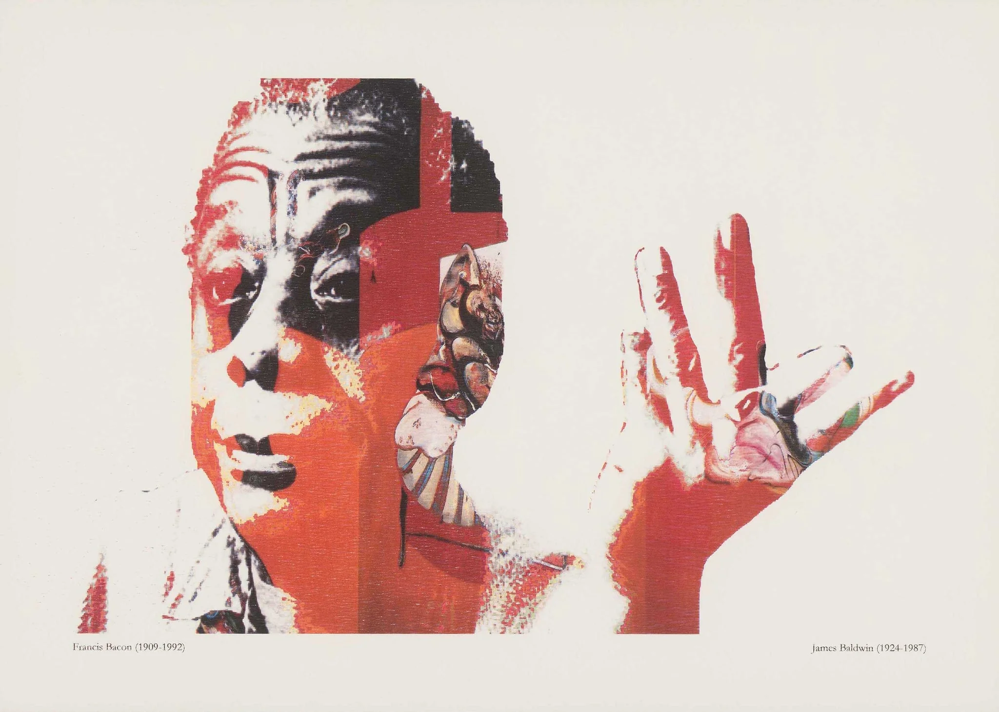Francis Bacon (1909-1992)/James Baldwin (1924-1988), detail