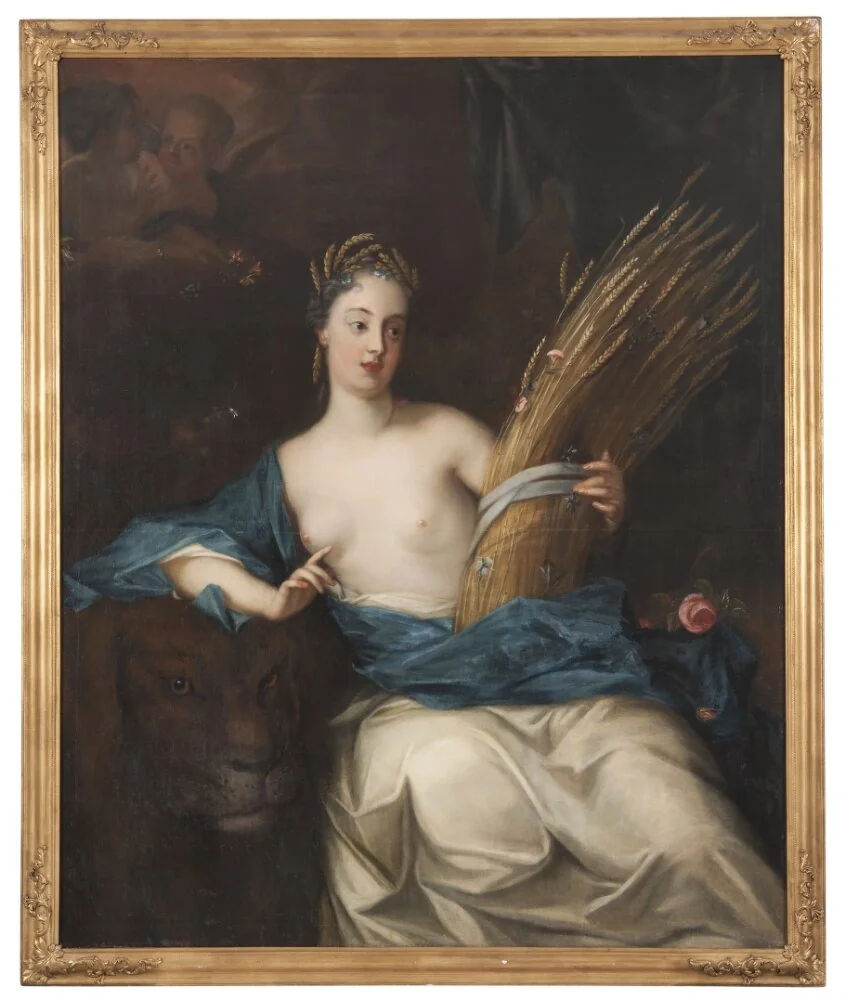 Ceres or Allegory of the Element Earth, detail