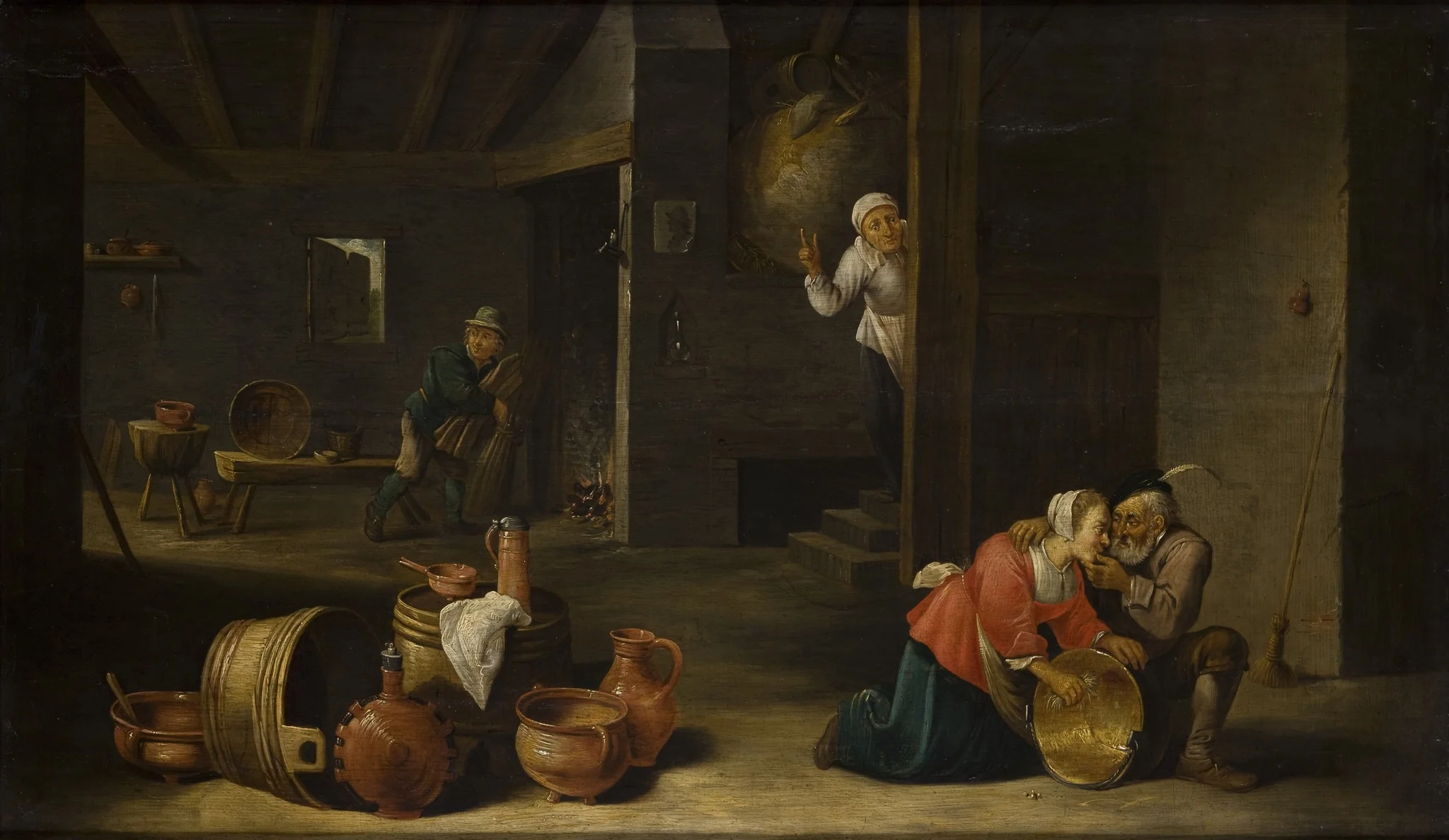 Unpleasant Surprise (Mismatched Couple), detail
