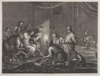 Untitled, by Giovanni Antonio Lorenzini, 1750