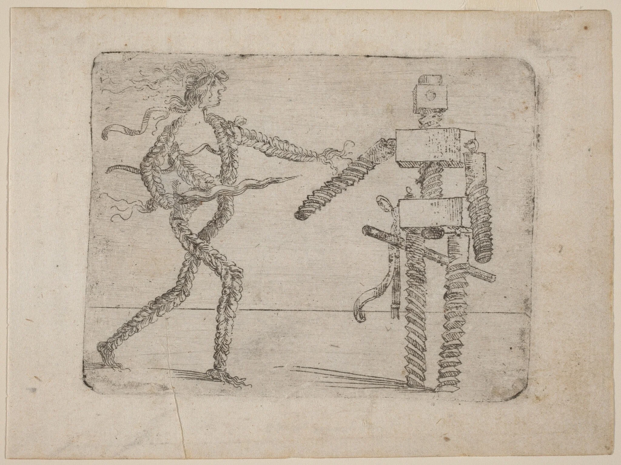 From "Bizzarie di varie Figure", detail