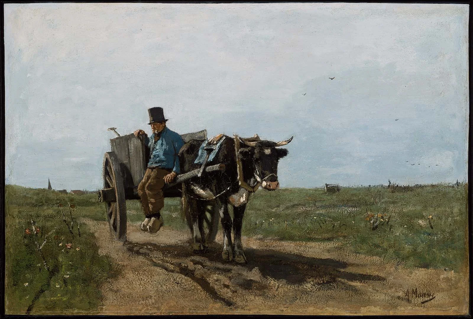 Carter on a Country Road, detail