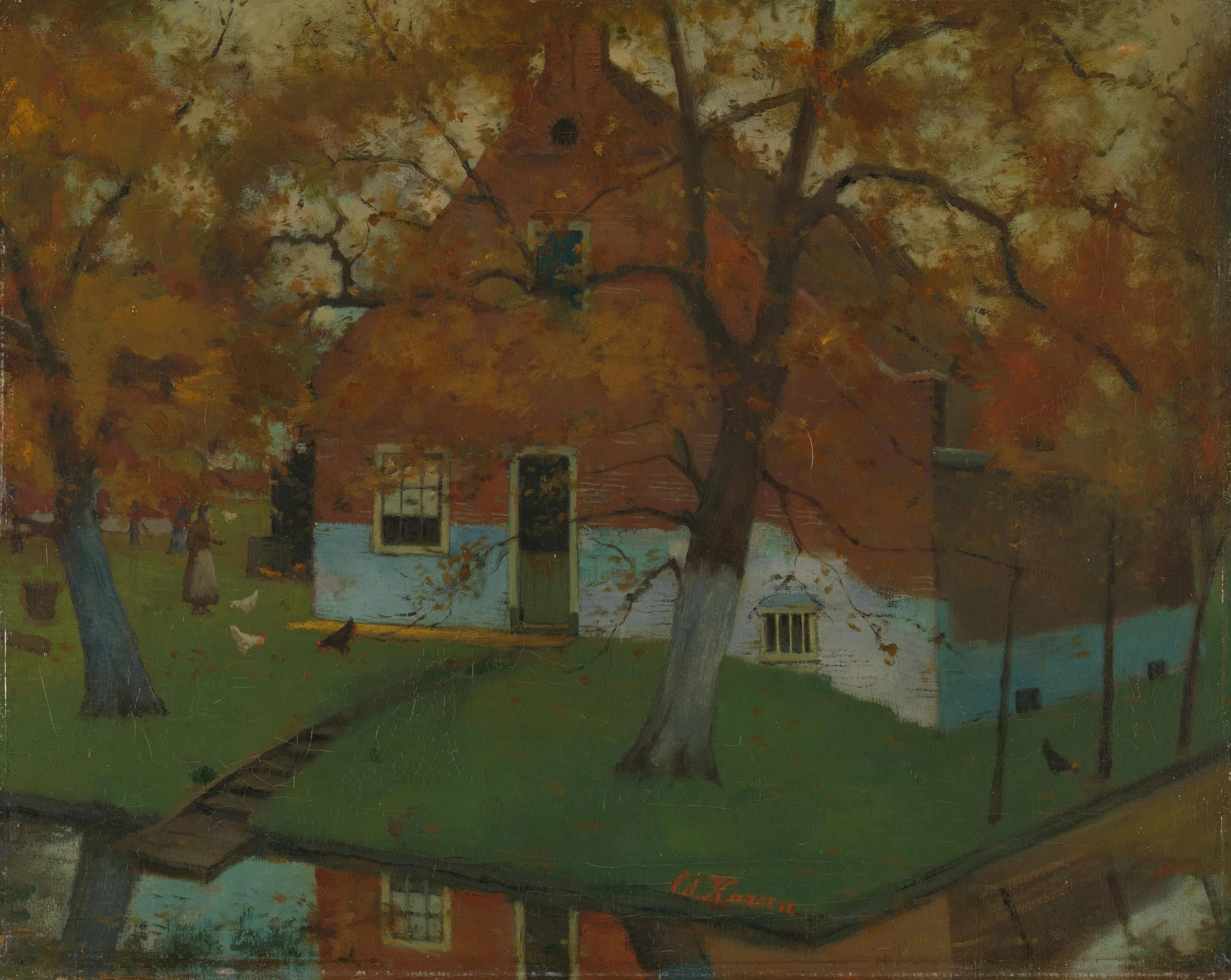 Farm in the Province of North Holland, detail