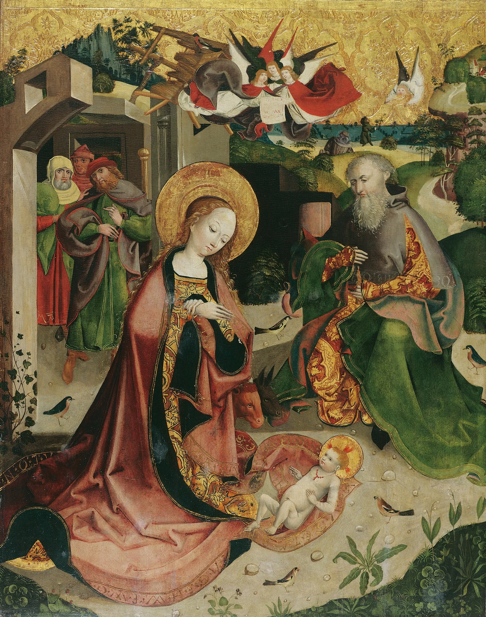 Geburt Christi, detail