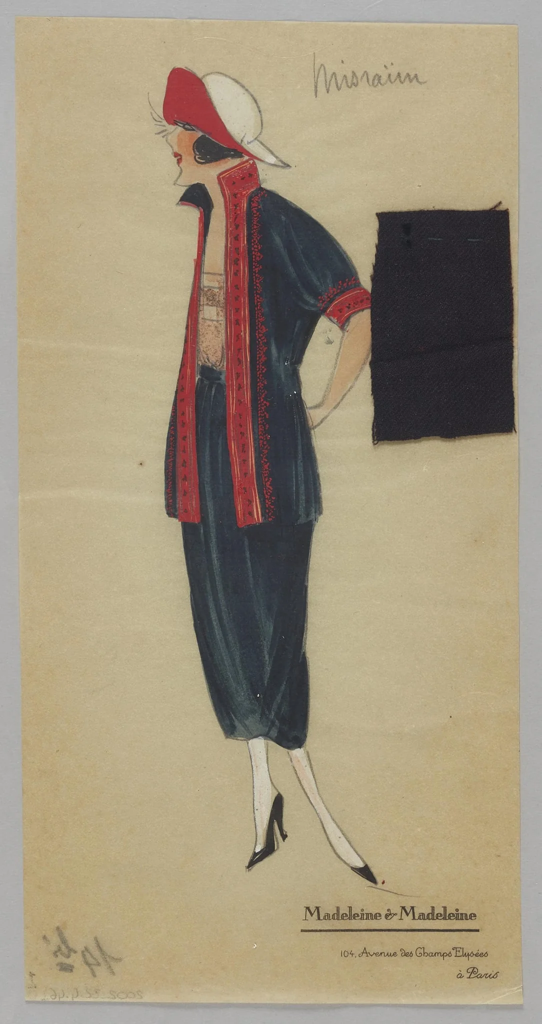 Misraïm, detail