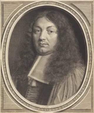 Jean Le Camus, by Robert Nanteuil, ink, 1674