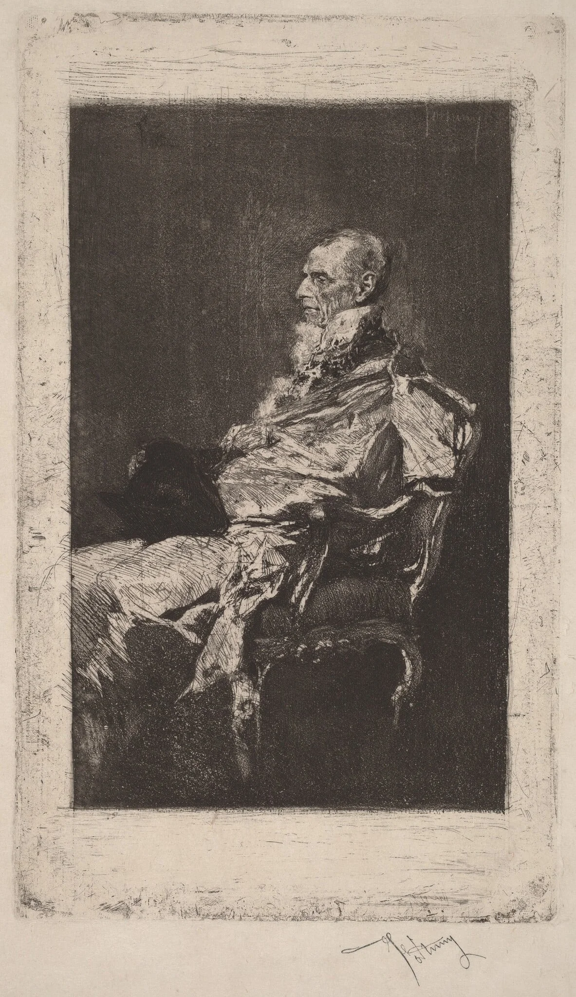 The Diplomat, detail