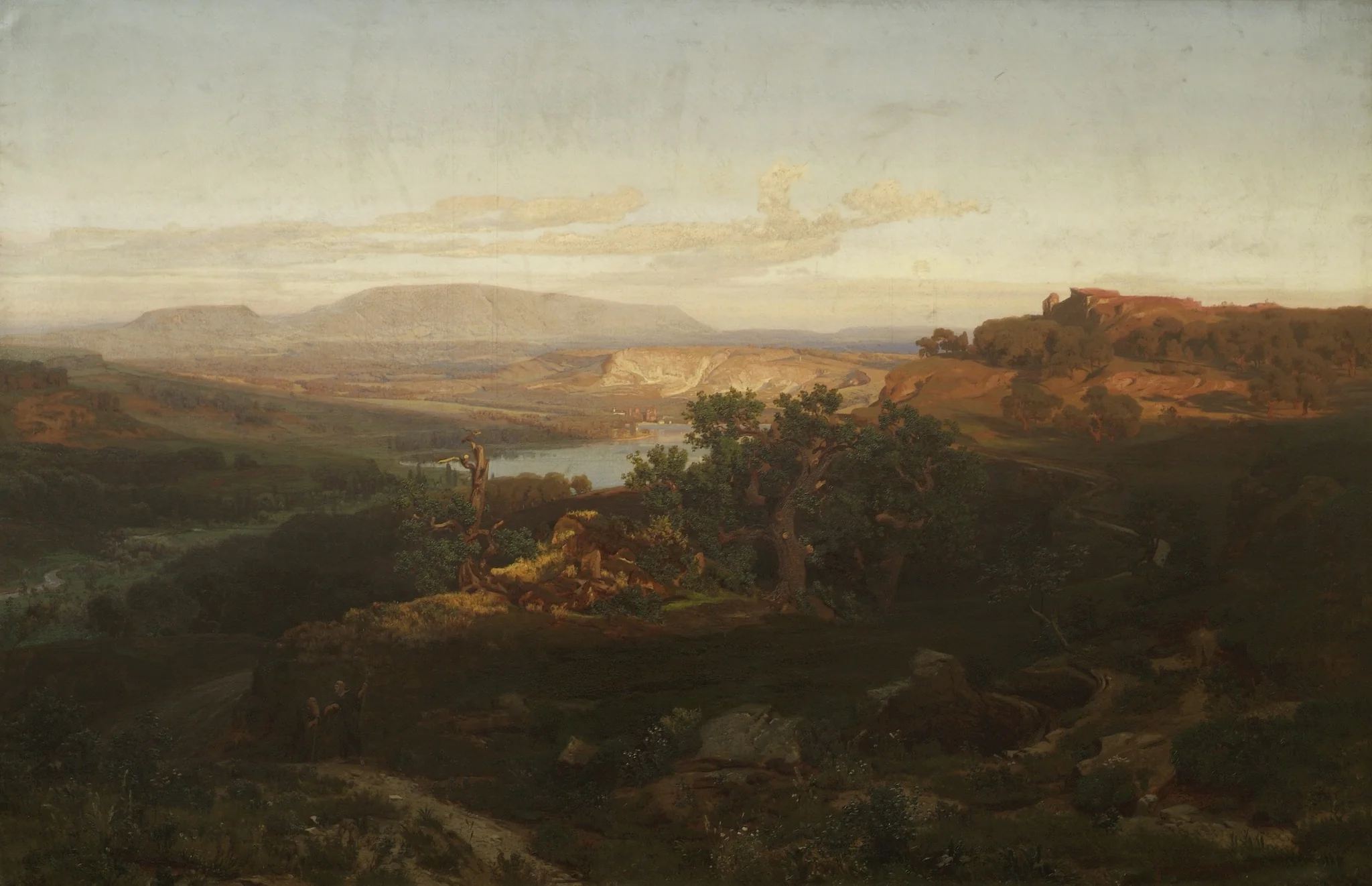 Gegend in der Rheinpfalz, detail