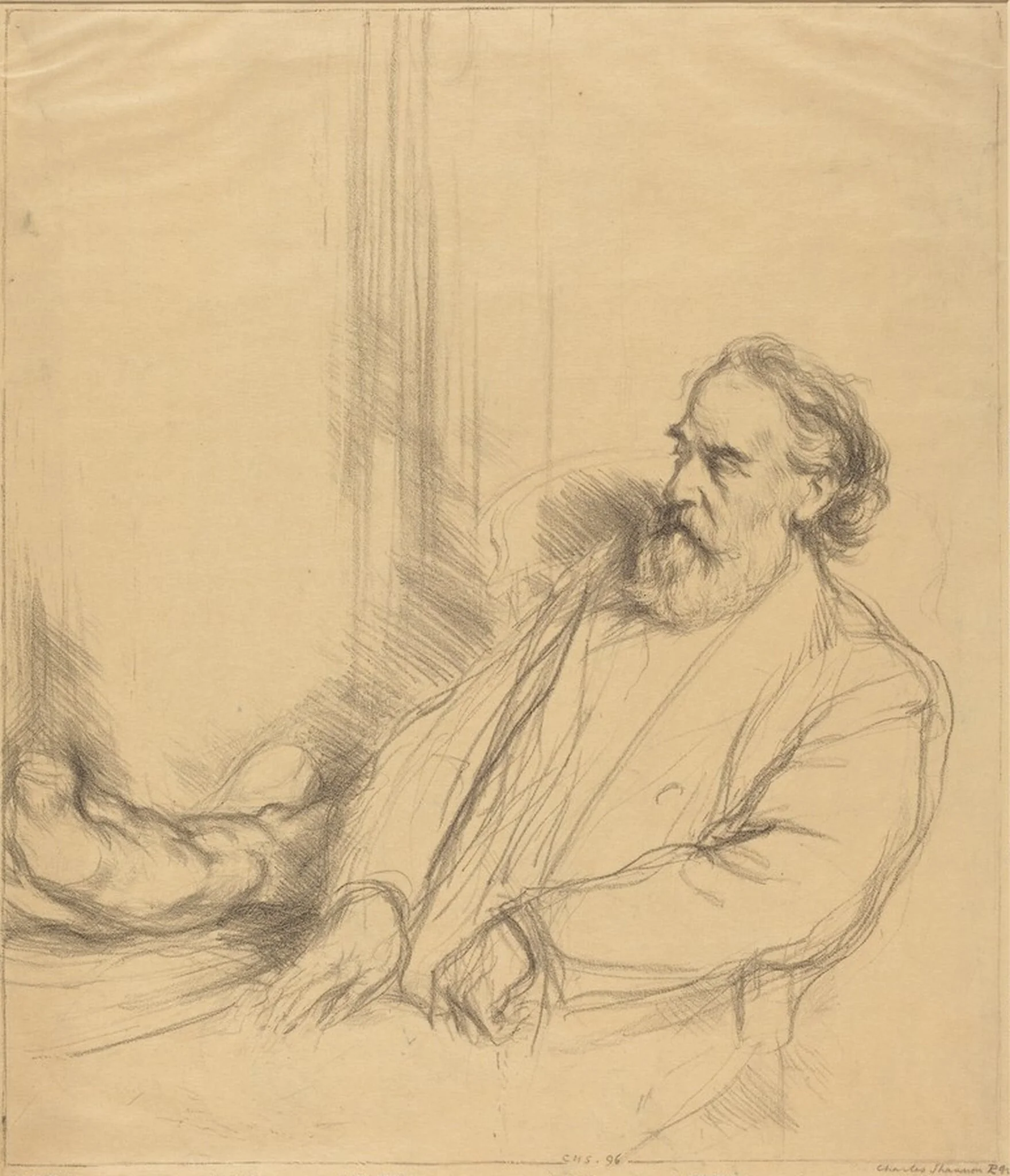 Alphonse Legros, detail