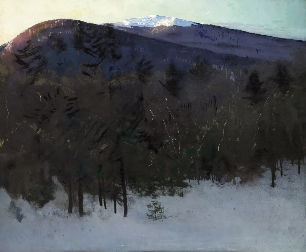 Mount Monadnock, by Abbott Handerson Thayer, oil, 1918
