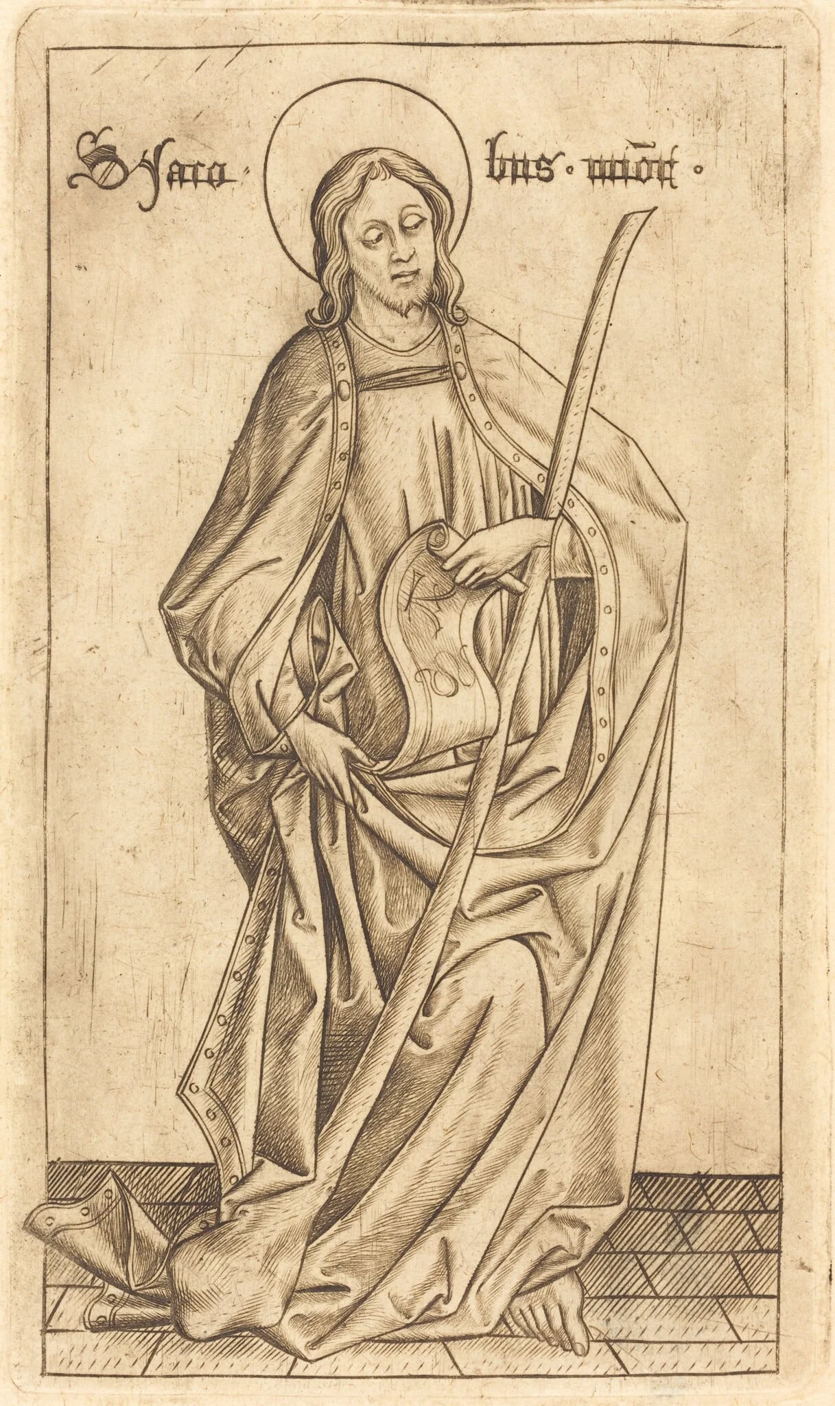 Saint James the Less, detail
