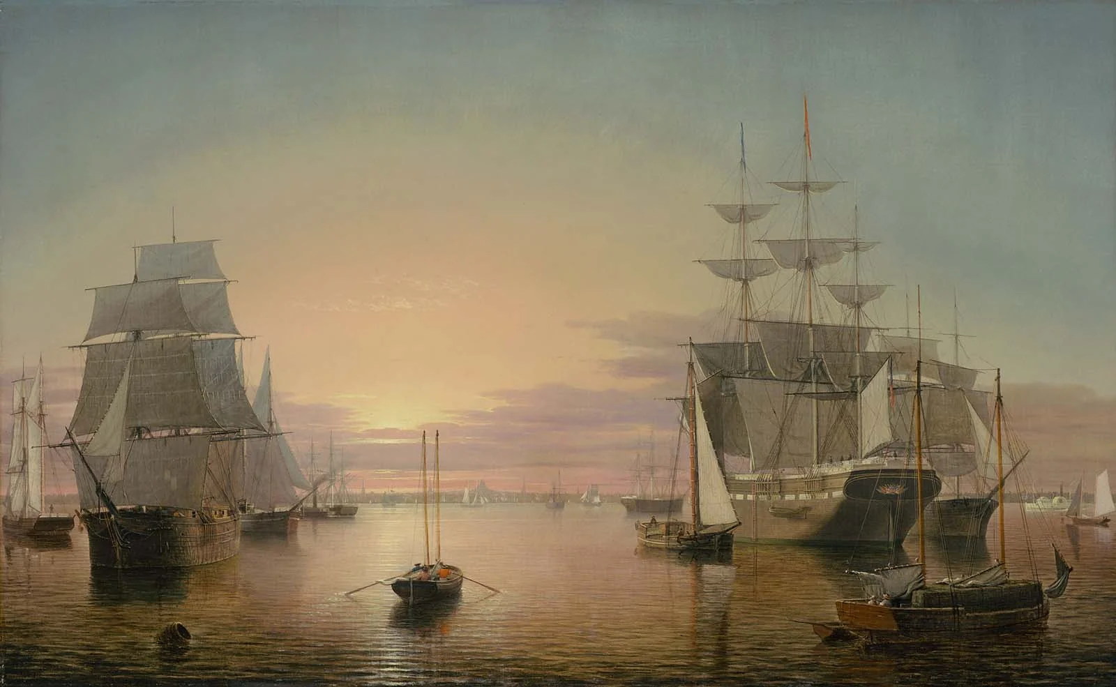 Boston Harbor, detail