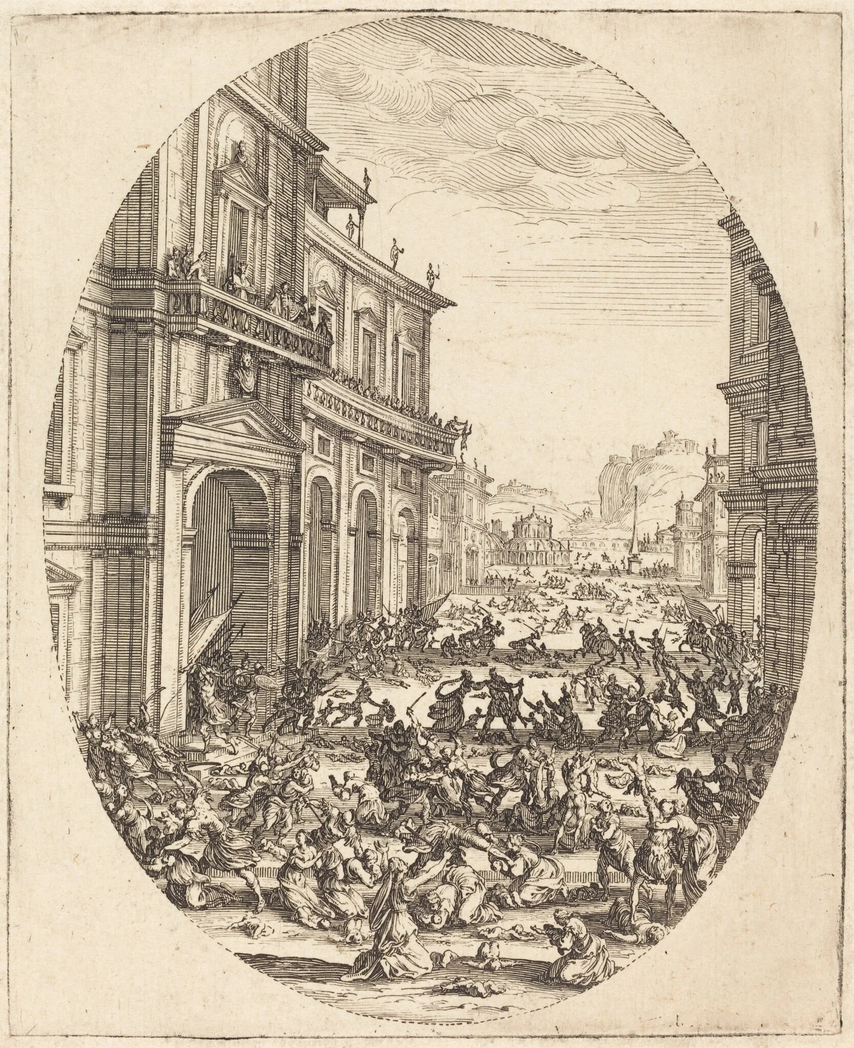 The Massacre of the Innocents, detail