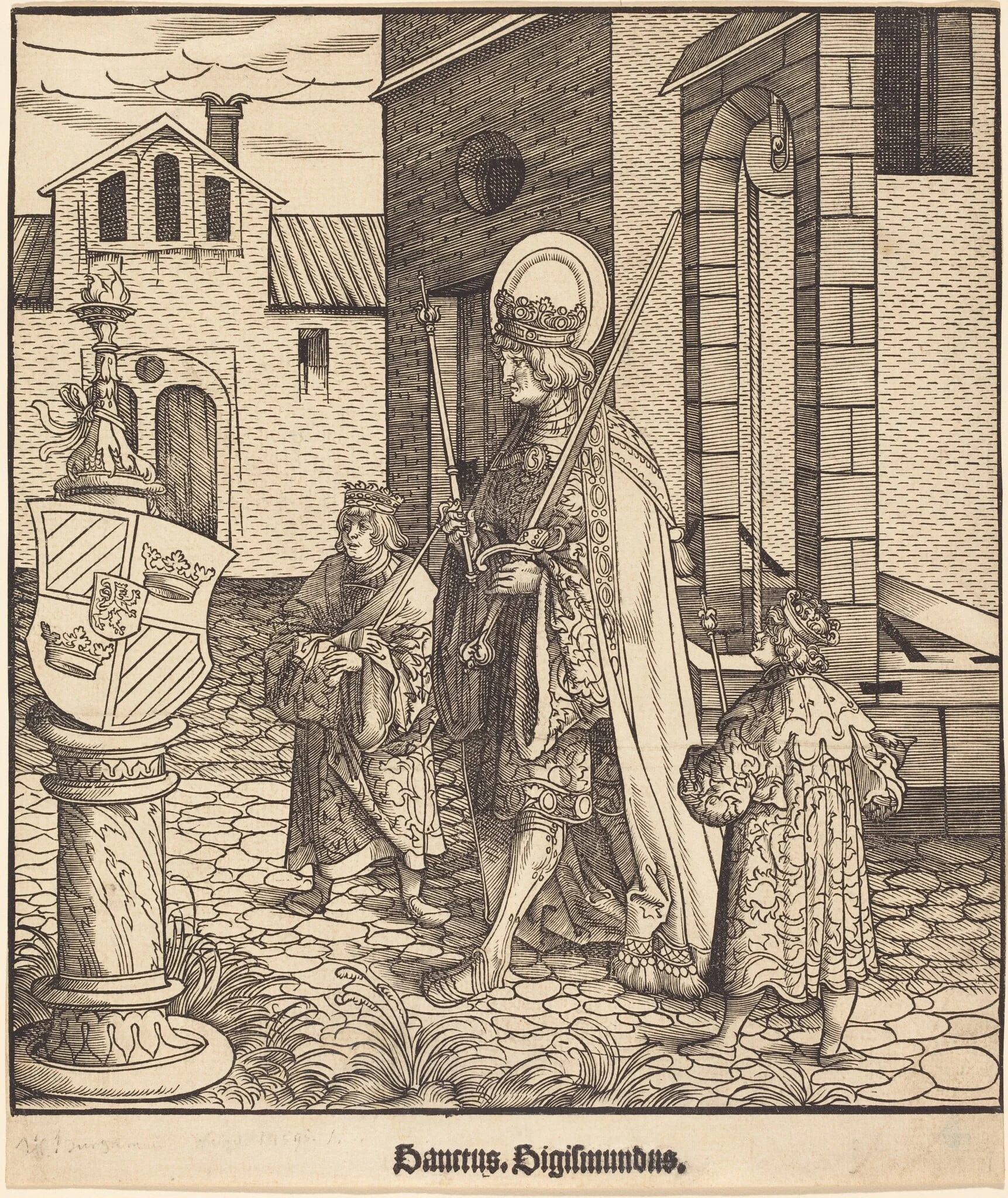 Saint Sigismundus, detail