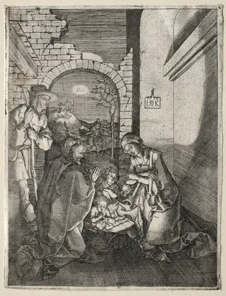 The Nativity, by Ludwig Krug, 1516