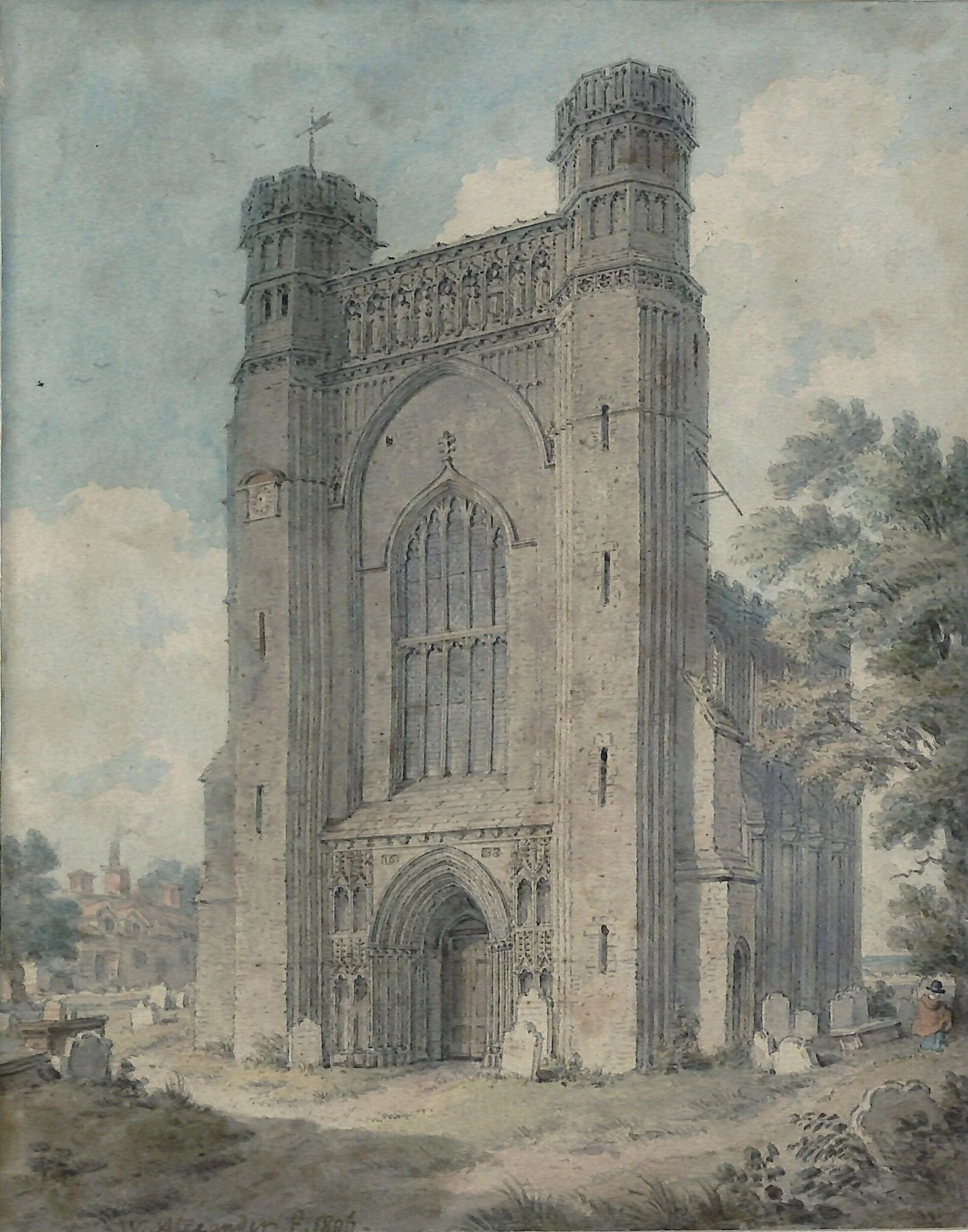 Thorney Abbey, Cambridgeshire, detail