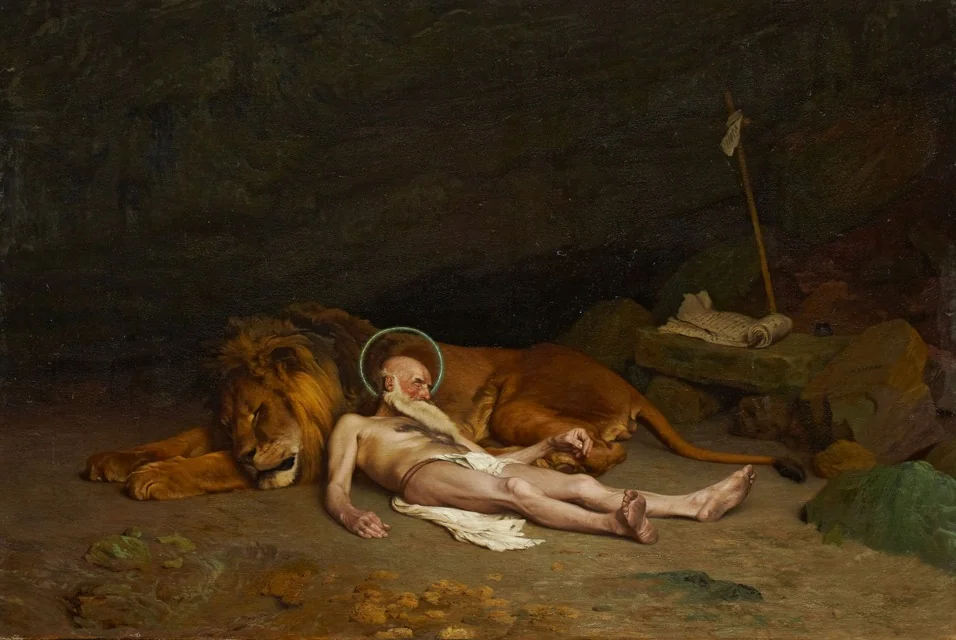 Saint Jerome, detail