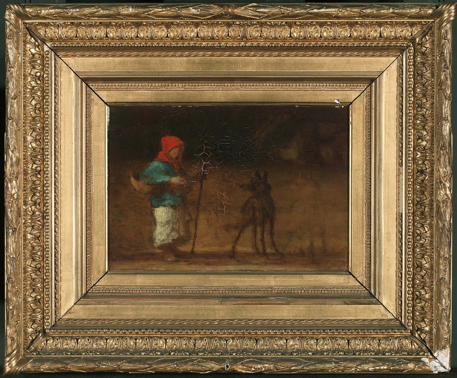 Little Red Riding Hood and the Wolf, detail