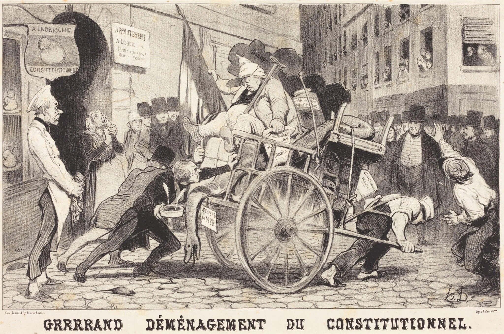Grrrrand Déménagement du Constitutionnel, detail