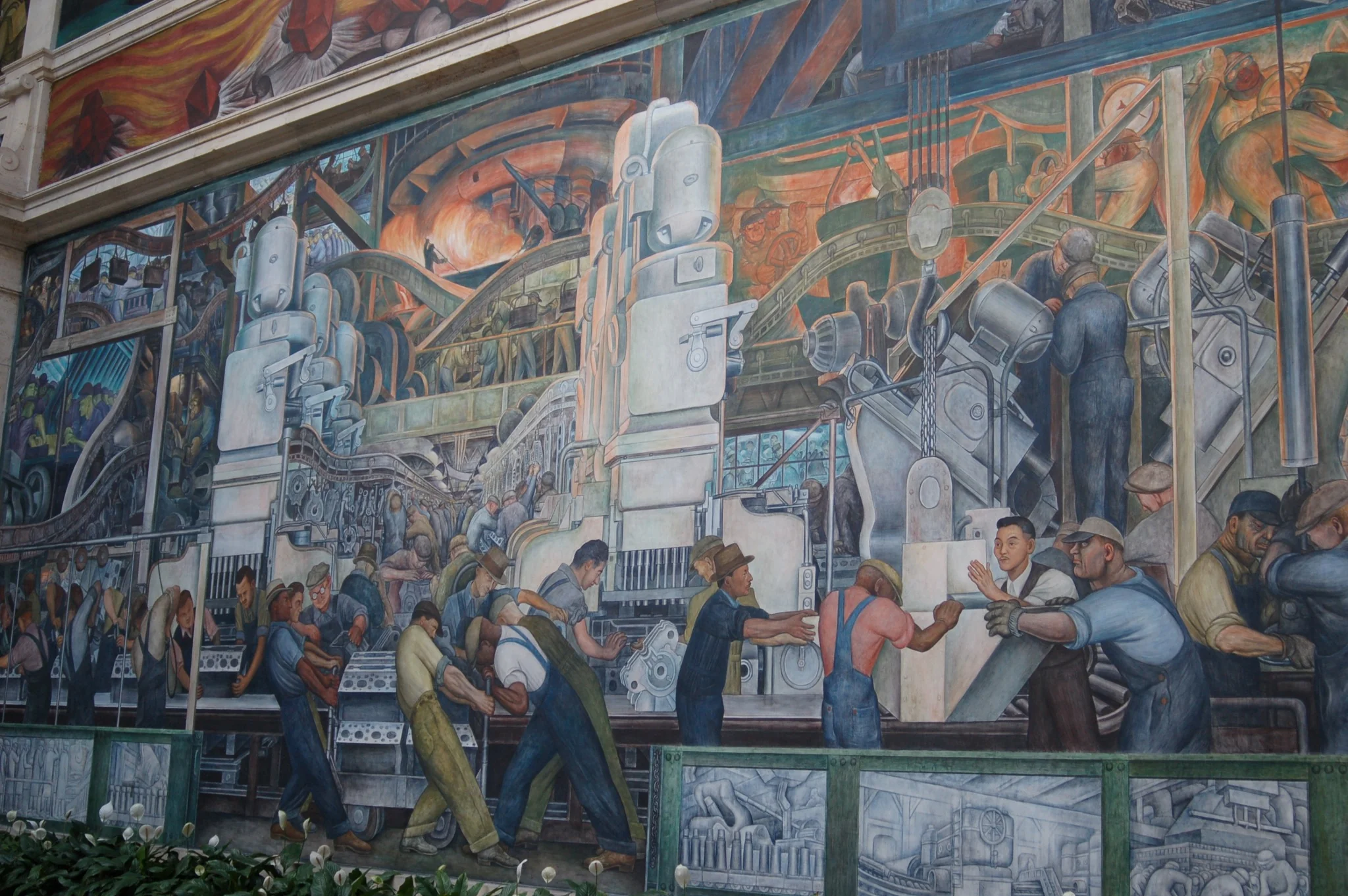 Man and Machinery, detail