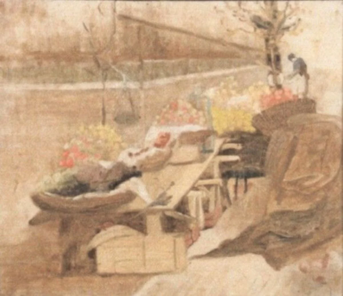 Piață, detail