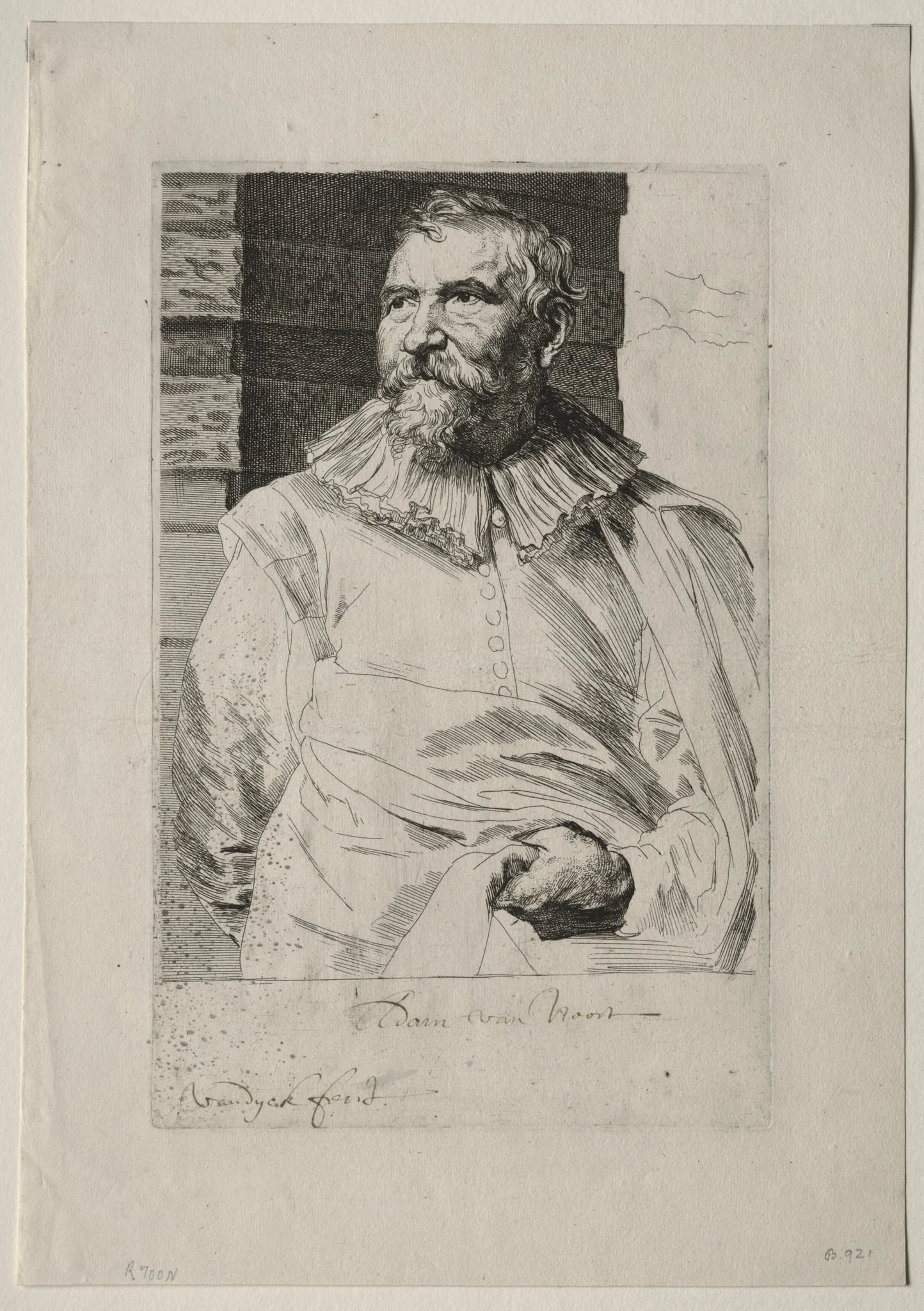 Adam van Noort, detail