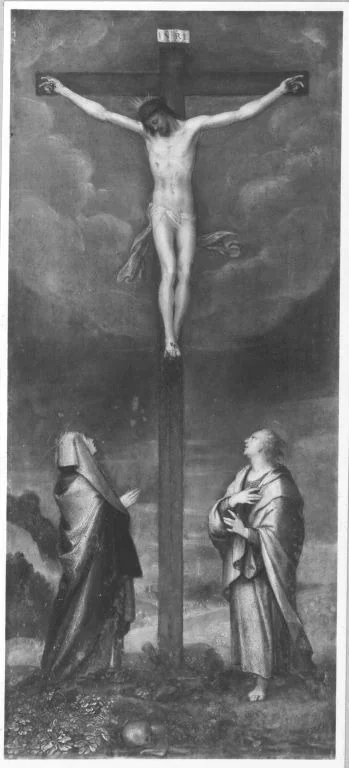 Christus am Kreuz, detail