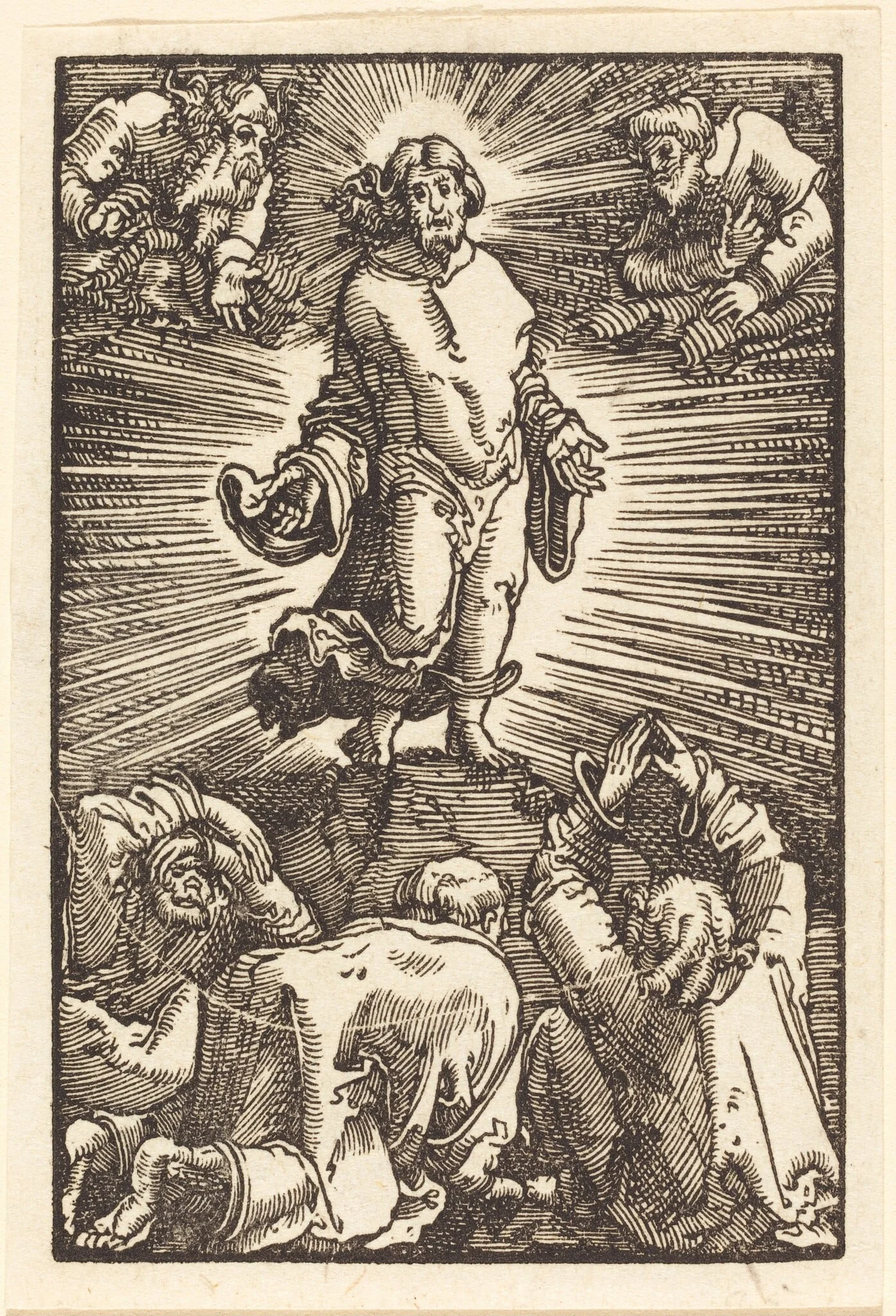 The Transfiguration, detail